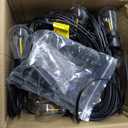 addlon 78(72+6) FT Solar String Lights Outdoor Waterproof with USB Port & Remote Control Solar Patio Lights Long Last for 20+Hrs Dimmable Solar Power LED Bulbs Hanging for Porch Garden Market Bistro