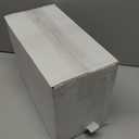 Ciaell 12 PCS Plastic Ribbed Wine Glasses - 10 OZ Plastic Square Wine Glasses with Stem - Disposable Champagne Cups for Parties & Weddings & Party & Valentine's Day (Clear)