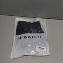 MEROKEETY Women's Summer Cap Sleeve Bodycon Short Dress 2026 Wrap Elegant Cocktail Wedding Guest Party Date Night Dresses (Navy) S