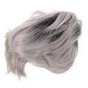 Baluue Fashionable Short Hair Wig Highlights Cosplay Party Wig