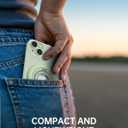 SYNCWIRE for MagSafe Ring Phone Holder, 360 Rotation Magnetic Cell Phone Grip Dual-Sided Magnets Phone Ring Kickstand Compatible with iPhone 17 16 15 14 13 12 Pro Max MagSafe, Android, Samsung etc. (Light Green)