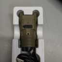 EZshoot 800 Lumens Pistol Light Laser Combo Rechargeable, Pistol Flashlight with Slidable Rail Compatible with Glock and Picatinny Rail, Gun Light with Red Laser Beam, Desert Tan