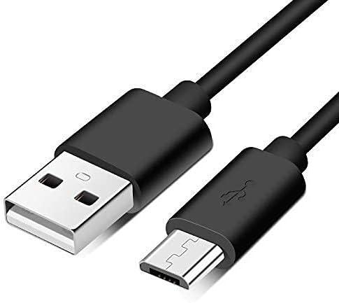 Micro USB Keyboard Charger Charging Cable Cord Compatible for Keyboard Cover, Rii, Fintie, logitech K800 Y-R0011, Corsair K57 K63 K83 & More Micro USB Wireless Keyboards (black)