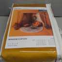 Marigold Velvet Curtains for Living Room Luxury 80% Blackout Curtains for Bedroom, Thermal Insulated Super Soft Window Drapes Rod Pocket & Back Tab, 52" W x 108" L, 2 Panels Set