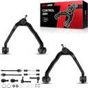 Torchbeam 4Pcs Front Lower Left Right Control Arm, Suspension Kit with Ball Joint for TL 2004 2005 2006 2007, Automotive Replacement Control Arm for K641543 K641544 K500117