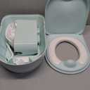 CheerTry 2-in-1 Toddler Potty Training Toilet - Larger Potty Chair & Detachable Training Seat for Boys & Girls Ages 1-3 with Flushing Sound, Wipes Storage, Toilet Paper Holder