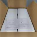 Kyrid 23.5'' Glass Table Lamp Set of 2 for Living Room with USB Ports and AC Outlets(Bulbs Included)