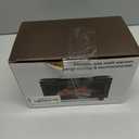 Freestanding Fireplace Wax Warmer,Wax Warmer for Scented Wax,Electric Wax Melt Warmer,Full Metal Wax Melter,Wax Burner Fragrance Warmer for Home Office Gifts&Decor (Three-Sided Glass)