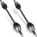 Front CV Axle Shaft Assembly Fit for Subaru Forester 2.0L 2.5L 2014 2015 2016 2017 2018, Left and Right CV Joint Shaft, Replacement for 66-7568, 2 pack