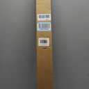 LazBlinds No Drill Zebra Blinds for Windows 30.5" W x 64" H, Cream