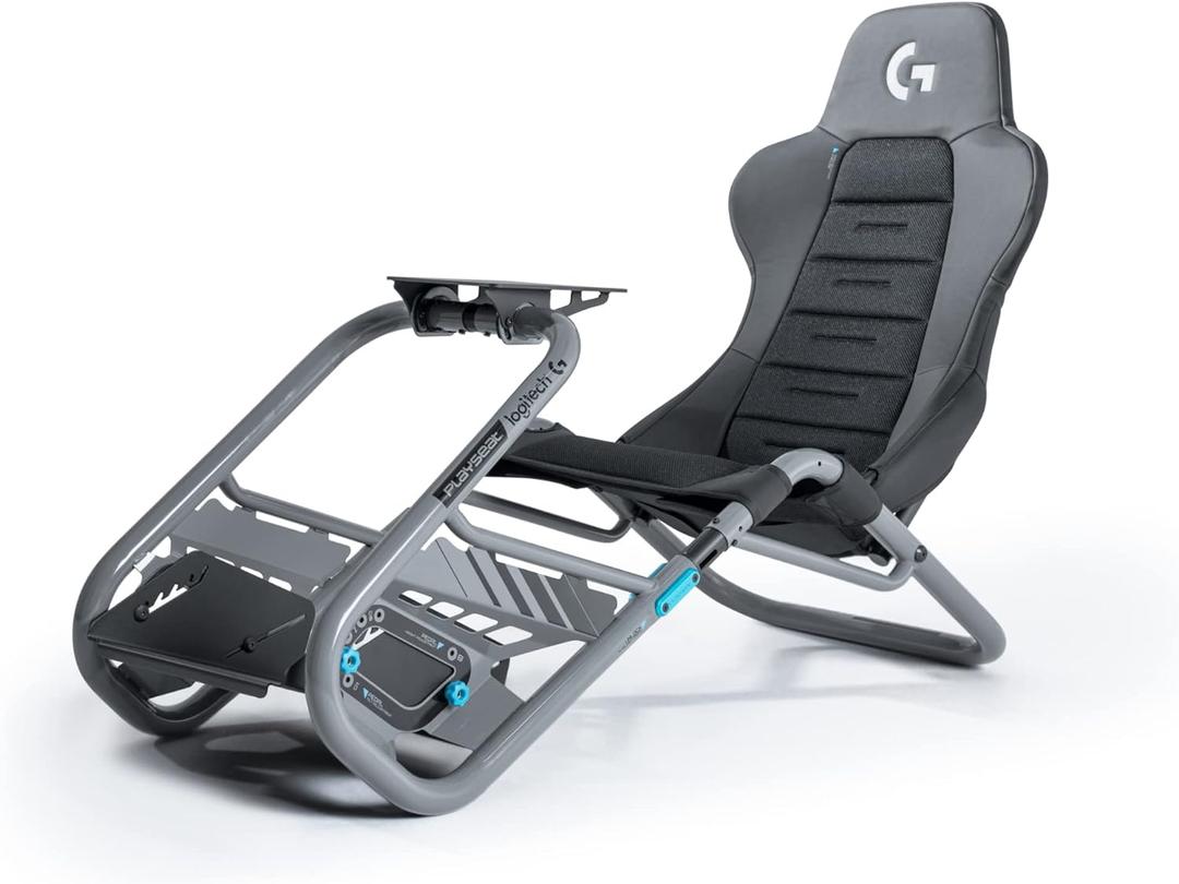 PLAYSEAT Trophy - Logitech G Edition Sim Racing Cockpit | Fully Adjustable | Direct Drive Support | Lightweight & Robust | Absolute Comfort ActiFit