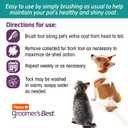 Hartz Groomer's Best Fur Fetcher De-Shedder Dog Brush,Black