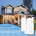 Hub for Motorized Blinds, Req3243242tible with Tuya, Alexa & Google Home, USB Powered Smart Bridge for Electric Shades