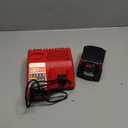 18V 6Ah Battery and N12-18C Dual Port Charger Set for Milwaukee Tools M12 Mk-18 48-11-1850 48-11-1860 48-11-1820 48-11-1840 48-11-1815 48-11-1830 48-11-1870 Fast Charging