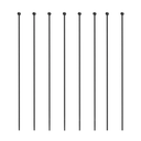 Accessories Replacing The Metal Posts of Pet Enclosures for Indoor Outdoor RV Puppy Medium Dogs Play Pens (20.4inc, 7 PCS)