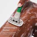 Flamingo Shaving Razor Set for Women - Original Razor Handle, 4 Blade Refills, and Shower Holder - Matcha