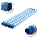 Pool Cleaner Hose for Zodiac MX6 MX8, 39 Inch, Twist Lock, Set of 4 