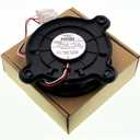 12035GE-12M-YT Refrigerator Cooling Fan Motor Compatible with Samsung Haier Refrigerator, 3-Wire Refrigerator Evaporator Motor DC 12V 0.26A 100x100mm