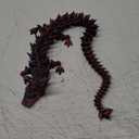 24 Inch 3D Printed Articulating Dragon - Giant, Long, and Extra Large Dragon Figure for Home Decor and Gifts (Luminous Green, 24 inch)