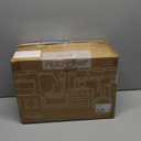 NutriChef 24 Piece Glass Food Storage Containers with Lids - Airtight Glass Meal Prep Containers, Bento Lunch Boxes, Hinged Lock Lid, For Meal Prep, Kitchen Storage, Freezer (12 Containers & 12 lids) (Red)