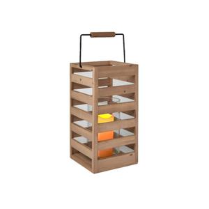 HD Designs Wood Lantern 14"