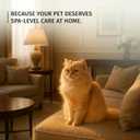 Since 1869 Hand Made In Germany - SHASH Oval Pet Brush With Short Metal Pins With Rubber Cushion - Helps Detangle Knots, Eliminate Frizz, Reduce Pulling & Snagging