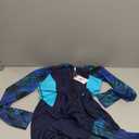 Women Rash Guard Long Sleeve One Piece Swimsuit Surfing Bathing Suit Athletic Swimwear L