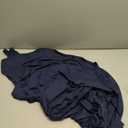 Yoklass Girls Dress Long Sleeve Ruffle Elegant Flowy Swing Dresses with Belt 4-13 Years (10-11 Years, A Navy Blue)