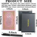 Jack and Sally Inspired Gift My Dearest Friend Leather Journal Nightmare Gift Movie Fan Gift Friend Gift Multi color Journal,1 Pack (Pink), (JACK FRIEND-Pink)