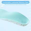250+ lbs Plantar Fasciitis Arch Support Insoles for Men Women, Flat Feet Orthotic Insert, Work Boot Memory Foam Insoles, Shock Absorbing Cushion Shoe Insoles for Foot Pain Relief