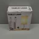 Table Lamp for Bedroom set of 2,3-Color Bedside Lamps with Pull Chain Table Lamps for Nightstand with AC Outlets,Small Night Light Lamps with 2 Bulbs Lamps for Living Room Kids Room Office DecorGold (15inch)