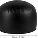 Inflatable Hat Display: Black Plastic Hat Holder Round Portable Hat Holder for Rack Multiple Hats
