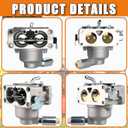 796997 Carburetor Compatible with Briggs & Stratton 796227 Carburetor - Nikki V-Twin Models 40G777, 40H777, 44M777, 44P777, 44S677 Engine Lawn Mower