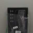 Wireless Keyboard and Mouse Combo, 2.4G Full Size Wave Keys Ergonomic Keyboard with Wrist Rest and 3-Level DPI Adjustable Wireless Ergonomic Mouse for Windows, Mac OS Desktop/Laptop/PC(Black)