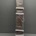 Wall-Mounted Coat Rack 'Toke' - Modern Design with Hidden Hooks - Solid Wood Veneer Panel Hanger - Walnut