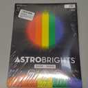 Astrobrights Colored Paper, 8.5" x 11" 24 lb/89 gsm, "Primary" 5-Color Assortment, 5 Individual Packs of 100 Assorted Sheets - 500 Sheets in Total (22228)