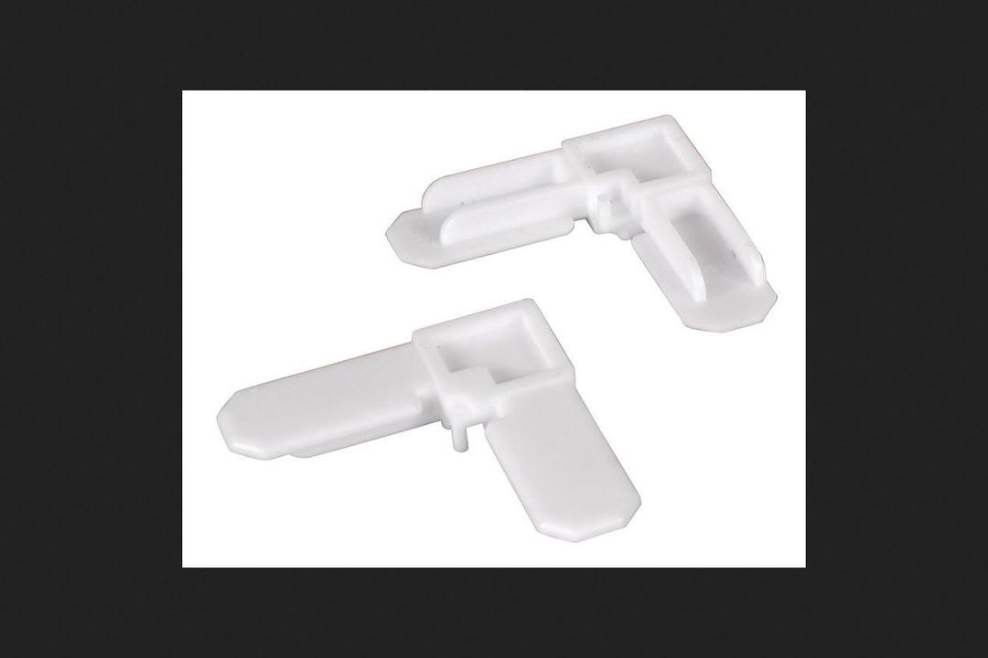 Prime Line PL7729 5/16" White Quickie Corner 4 Count