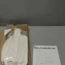 Baby Footrest Compatible with IKEA High Chair Antilop Footrest Accessories, Balchakryuk (White Snow)