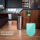 Biodegradable 8 Gallon Trash Bags, AYOTEE Garbage Bags 8 gallon, Compostable Medium Trash Bag, Unscented Leak Proof Bag for Office, Home, Bathroom, Bedroom, Car, Kitchen, Pet(Green)