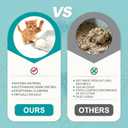 Tapioca Cat Litter, Cassava Cat Litter Odor Control Dust-Free Clumping Litter