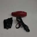 Nano Titanium Italian Rapido Hair Dryer - Professional, Lightweight 2000 Watt Blow Dryer (Red)