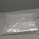 Freesmily Super Transparent Raincoat for Women Fashion EVA Waterproof Rain Poncho with Hood Drawstring M