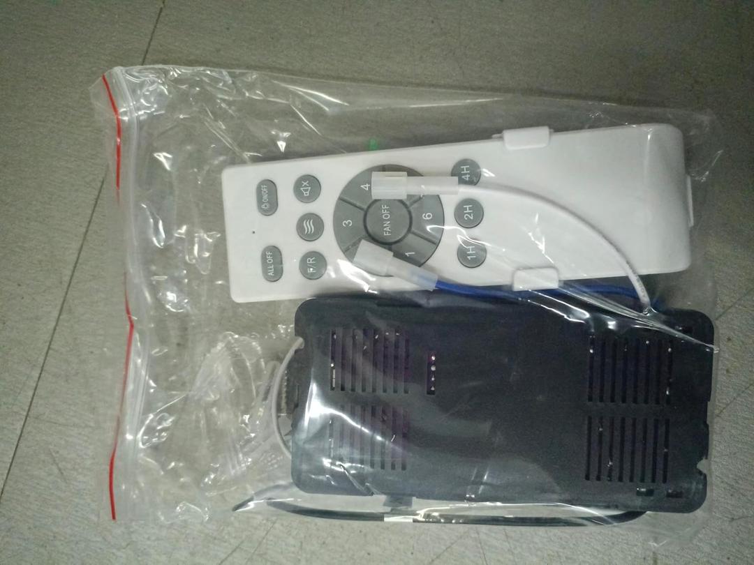 Hisummer 52in ceiling fan with remote-60005