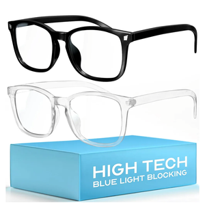 livho High Tech Blue Light Glasses - Advanced 99% Blue Light Blocking Computer Glasses - Anti Eyestrain & UV Glare Protection