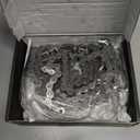 420 Motorcycle Chain 132 Links - 420 Chain for 50 70 90 110 125cc 212cc TaoTao Coolster Apollo Baja Kazuma Chinese ATV, 420 Chain for Mini Bike Go Kart, Free Chain Breaker Included