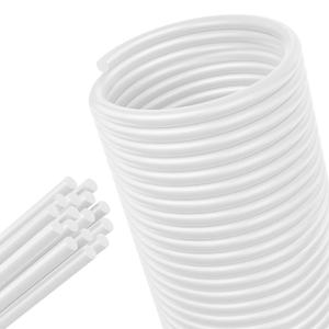 10FT Backer Rod 1/2 Inch Diameter Rubber Caulk Concrete Expansion Joint Filler White Saver Weather Strip Seal for Gaps and Joints Concrete Filling (1/2 Inch x 10FT)