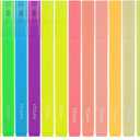 YISAN Highlighters Pastel No Bleed,Assorted Colors Bible Pens,Aesthetic,Soft Tip for Book,Journal,70962 (Classic and Pastel)
