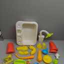 2026 Upgraded Water Table for Toddlers 3+, Water Table for Kids Ages 4-8 with Pump, Play Sink with Running Water, Kitchen Sink for Toddlers, Fishing Game and Outside Sensory Toy