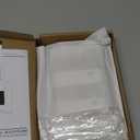 Monaco Wall Mount Actuator Flush Push Button Plate in Polished Chrome