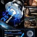 Magnetic Phone Holder for MagSafe, 360 Adjustable Car Phone Mount with 96+LBS Strongest Suction & 2800gf Strongest Magnetic for Dashboard/Gym/Mirror, Compatible with iPhone & Android